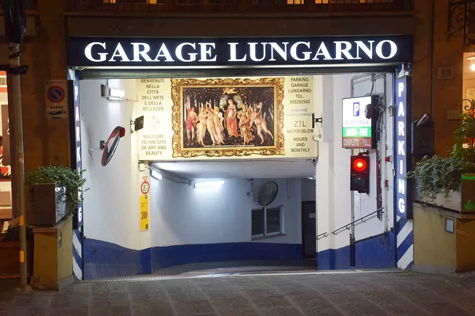 Parcheggio Garage Lungarno Ponte Vecchio Firenze